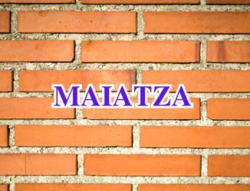 2026 MAIATZEKO MENUA